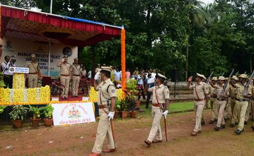 Service parade...